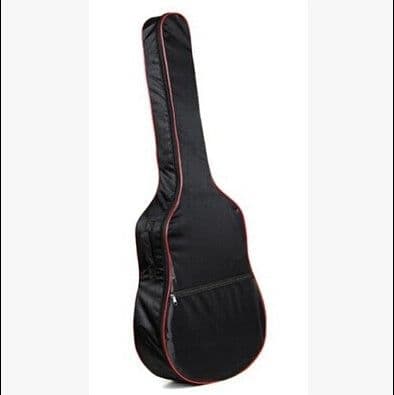 image-Guitar bag red edge 40 inch acoustic guitar backpack 41 inch universal waterproof backpack guitar bag