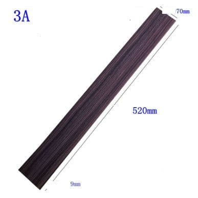 image-Rosewood Guitar Fingerboard Fretboard Pre-slotted For Luthier DIY Supplies