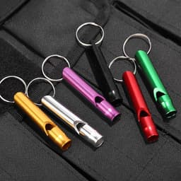 image-Aluminum survival whistle