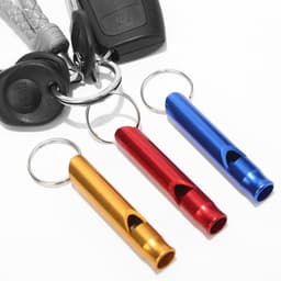 image-Aluminum survival whistle