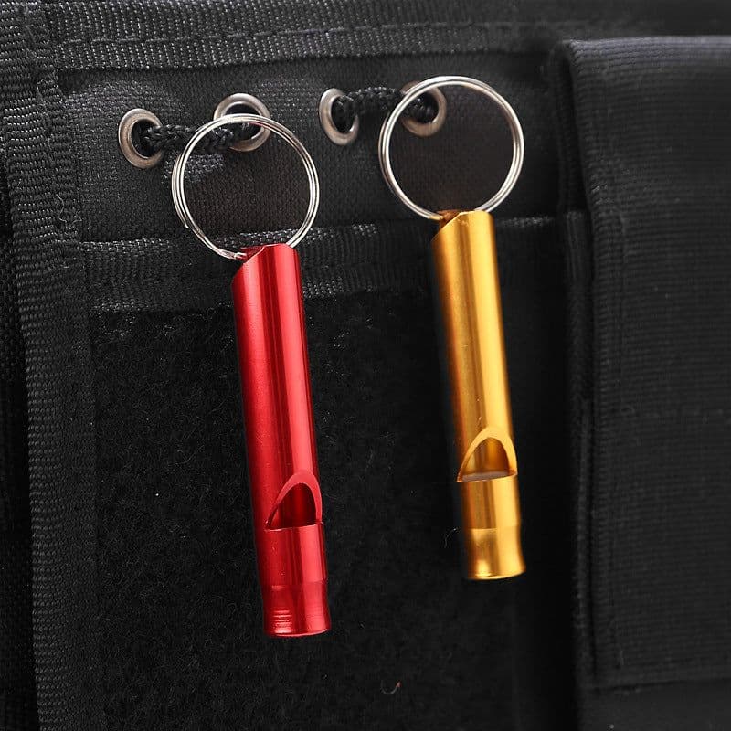 image-Aluminum survival whistle