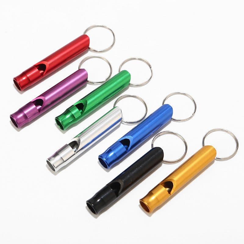 image-Aluminum survival whistle