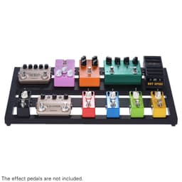 image-Electric guitar pedal board