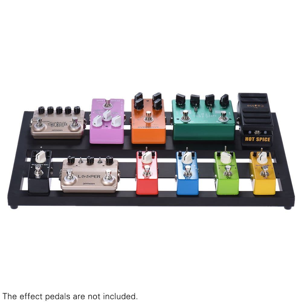 image-Electric guitar pedal board