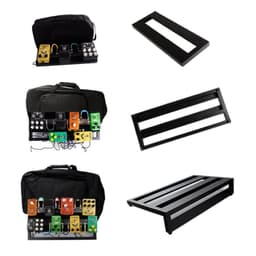 image-Electric guitar pedal board