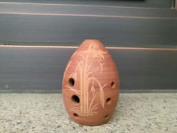 image-seven star Ancient Xun Musical Instrument, Eight Hole Taoxun Pear Shaped Taoxun Musical Instrument