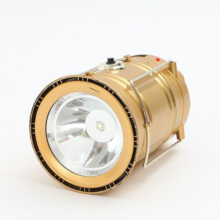 image-The new flashlight lantern 6LED camping lamp solar camping lamp multi-function portable lamp stage lamp