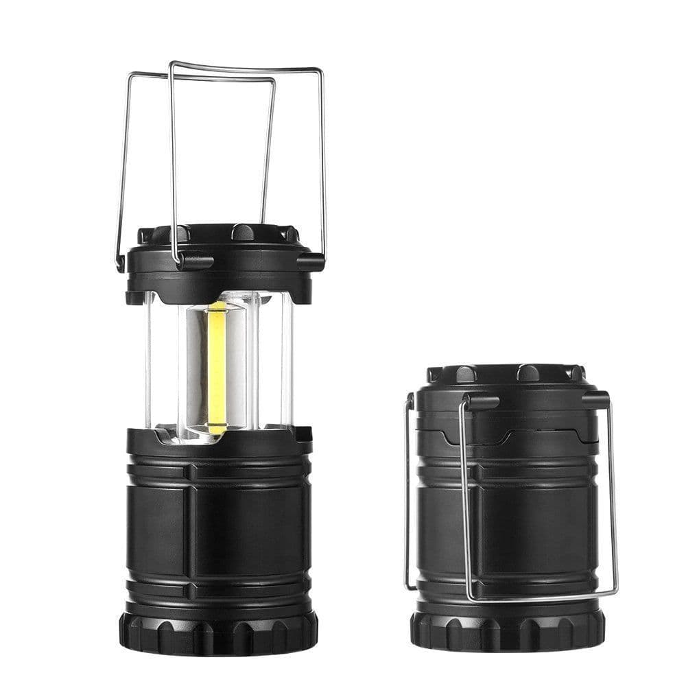 image-Factory direct foreign trade new COB camping lamp LED outdoor portable telescopic emergency lantern hook