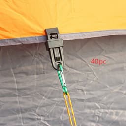 image-Tent tent, wind rope fixing clip, outdoor camping plastic clip sunshade shed, tent tent accessories