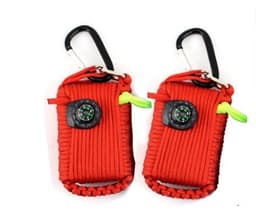 image-Camping bag climbing umbrella rope equipment kit hand-woven process escape emergency self-help kit outdoor supplies