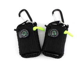 image-Camping bag climbing umbrella rope equipment kit hand-woven process escape emergency self-help kit outdoor supplies