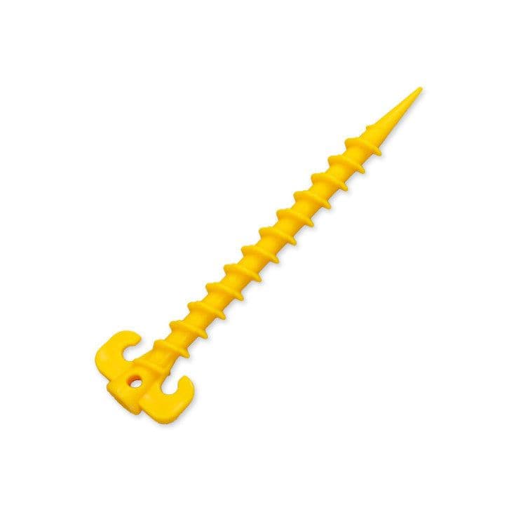 image-Manufacturer Guangjie KEUMER Threaded Ground Nails Plastic Ground Nails Tent Sky Curtain Picnic Mat Ground Nails Sand-proof Bag Set
