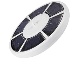 image-With hook outdoor solar flagpole lamp flag light American flag lamp camping light 26LED tent lamp