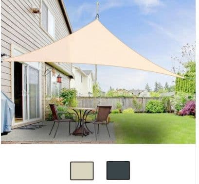 image-Outdoor sunshade triangle canopy rain canopy landscape sunshade sunshade canopy