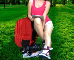 image-Shoulder fishing gear backpack