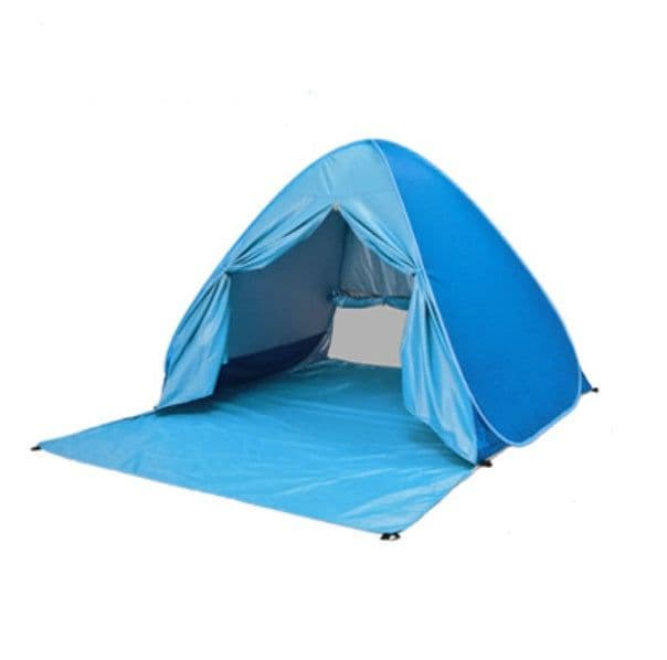 image-Sunscreen Shelter Tent Anti-UV Pop Up Beach Canopy Outdoor Camping Hiking Tent Travelling Easy Carrying Portable Parts