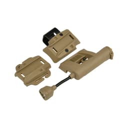 image-Helmet light 4 color light snake IR infrared tactical LED lighting