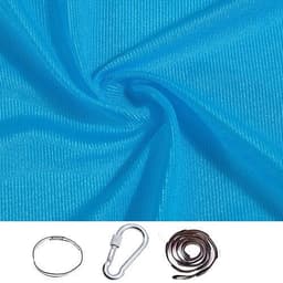 image-Kids Cotton Outdoor Indoor Swing Hammock For Cuddle Up To Sensory Child Therapy Soft Elastic Parcel Steady Seat