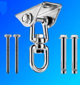 image-Stainless Steel Swivel Swing Hangers For Swing Hanging kit Playground Hammock