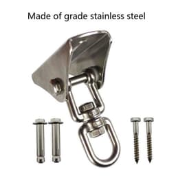 image-Stainless Steel Swivel Swing Hangers For Swing Hanging kit Playground Hammock