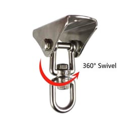 image-Stainless Steel Swivel Swing Hangers For Swing Hanging kit Playground Hammock