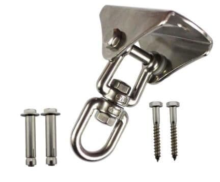 image-Stainless Steel Swivel Swing Hangers For Swing Hanging kit Playground Hammock