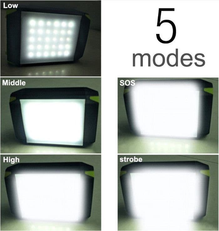 image-Lampe de camping rechargeable LED | Batterie externe USB