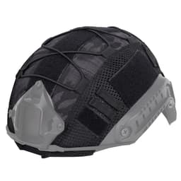 image-Military fan style tactical helmet with nylon mesh helmet