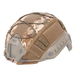 image-Military fan style tactical helmet with nylon mesh helmet