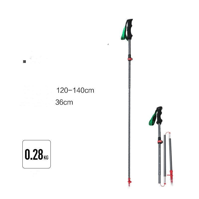 image-Outdoor walking aluminum folding stick