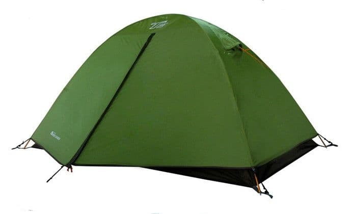 image-Double Aluminum Pole Rainproof Canopy Camping Climbing Tent