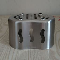 image-Portable Outdoor Sports Camping Picnic Wood Fire Solid Alcohol Stove Grill