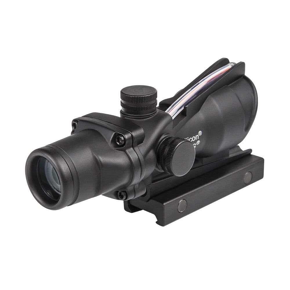 image-Maku metal sight 4x32 eating chicken outdoor sports quadruple lens