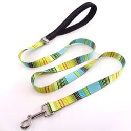 image-Flower training dog pet supplies printed dog leash