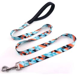 image-Flower training dog pet supplies printed dog leash