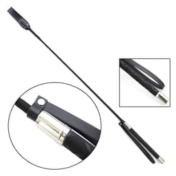 image-Horse Riding PU Leather Riding Whip Fun Supplies Straight Whip Pointer Slave
