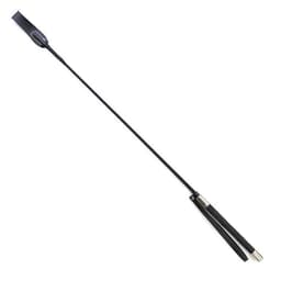 image-Horse Riding PU Leather Riding Whip Fun Supplies Straight Whip Pointer Slave