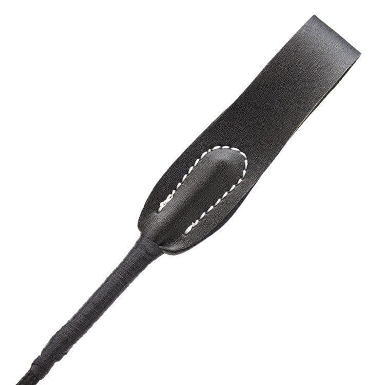image-Horse Riding PU Leather Riding Whip Fun Supplies Straight Whip Pointer Slave