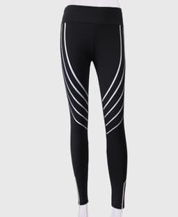 image-Fitness Yoga Pants Laser Printed Slimming Sports Leggings