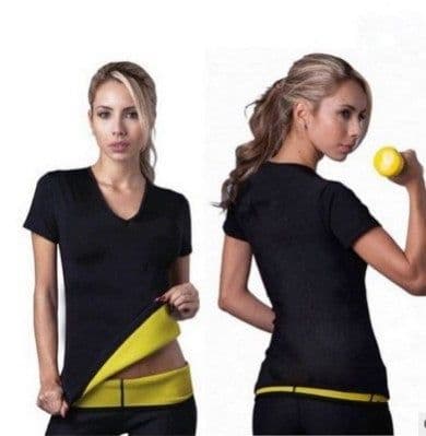 image-Women's Neoprene Weight Loss T-shirt