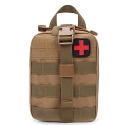image-Tactical First Aid Kit Waist Bag Emergency Travel Survival Rescue Handbag Waterproof Camping First Aid Pouch Patch Bag