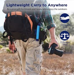 image-Water Filters Straw Hiking Camping Outdoor Travel Personal Emergency Survival Tools Summer Life Straw