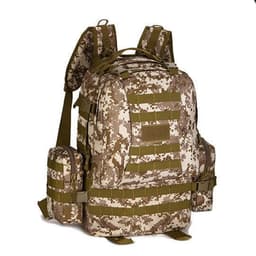 image-50L outdoor backpack backpack camping travel backpack combination large capacity backpack luggage bag