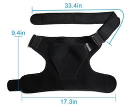 image-Neoprene Brace Dislocation Injury Arthritis Pain Shoulder Support