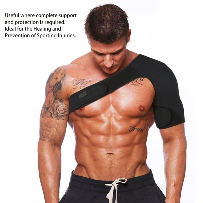 image-Neoprene Brace Dislocation Injury Arthritis Pain Shoulder Support