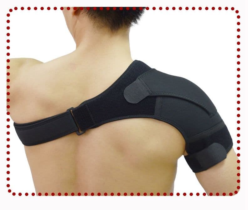image-Neoprene Brace Dislocation Injury Arthritis Pain Shoulder Support