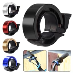 image-Aluminum Alloy Bicycle Bell For Children Adults Moutain Bike Universal Bike Horn Ring Sound Alarm Accessories For Safety Cycling