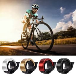 image-Aluminum Alloy Bicycle Bell For Children Adults Moutain Bike Universal Bike Horn Ring Sound Alarm Accessories For Safety Cycling
