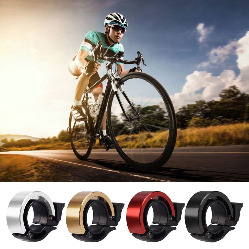 image-Aluminum Alloy Bicycle Bell For Children Adults Moutain Bike Universal Bike Horn Ring Sound Alarm Accessories For Safety Cycling