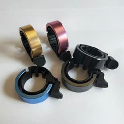 image-Aluminum Alloy Bicycle Bell For Children Adults Moutain Bike Universal Bike Horn Ring Sound Alarm Accessories For Safety Cycling